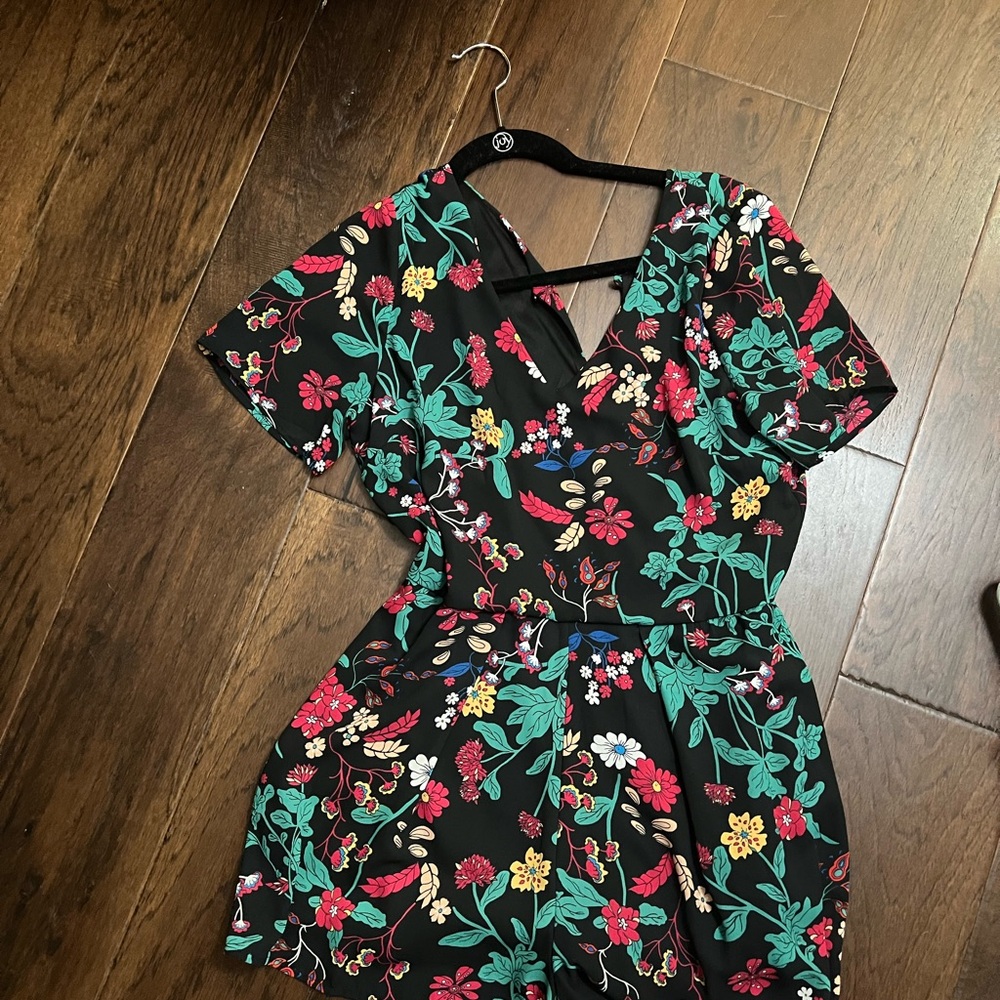 Sienna Sky Elegant Floral Romper